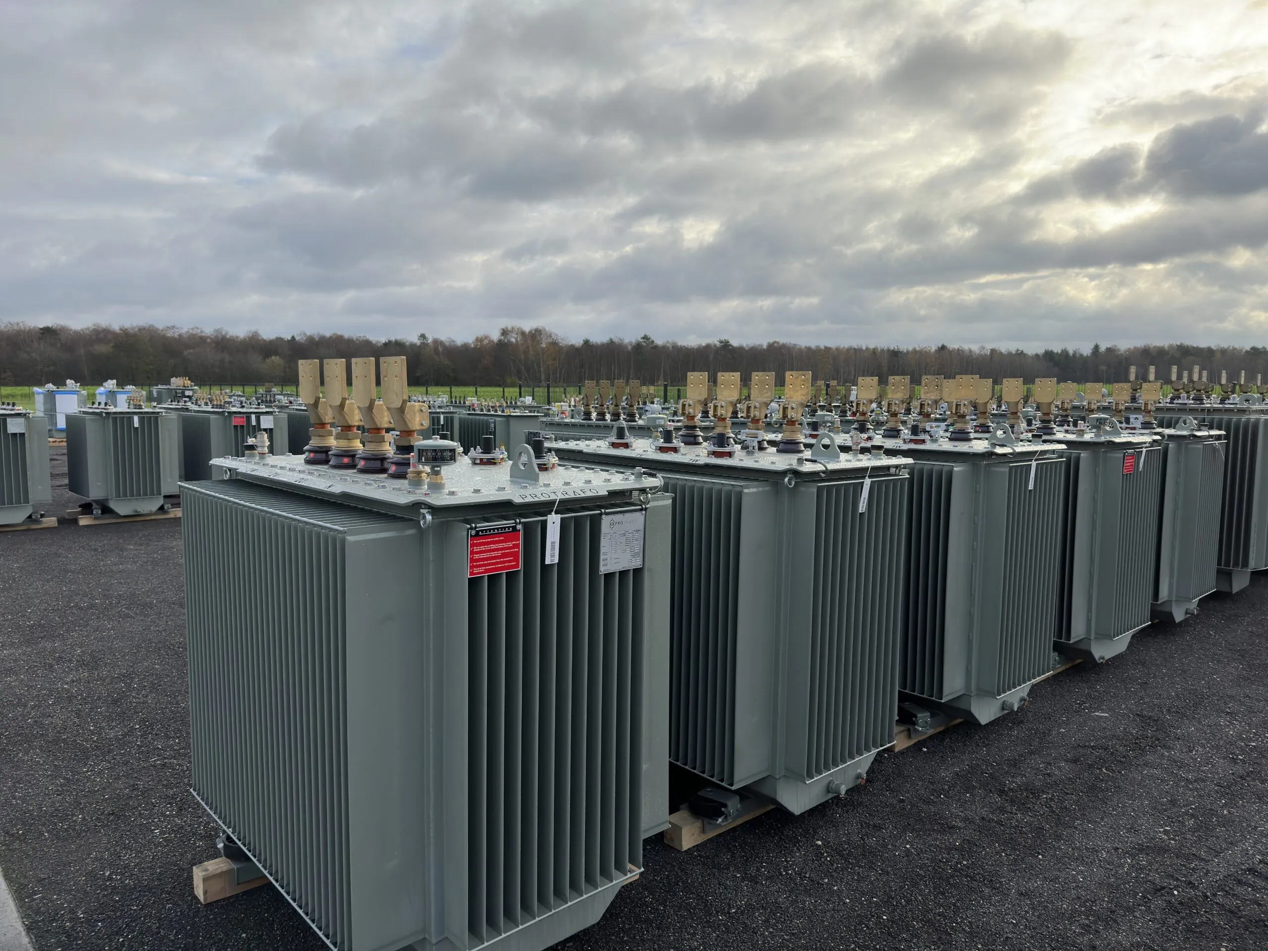 Transformatorberging en -reparatie – Herstel van de stroomvoorziening van een zonnepark na een kortsluiting